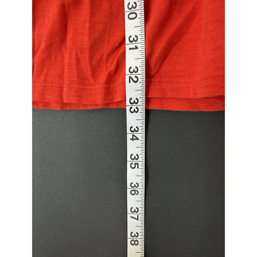 Social Standard by Sanctuary Large Coral Tiered Dress V Neck Casual Sleeveless - Picture 3 of 11